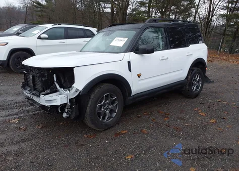 2024 Ford Bronco Sport Badlands from USA, damaged, VIN 3FMCR9D91RRE00626